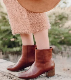 Best Bessie Block Heel Bootie Booties