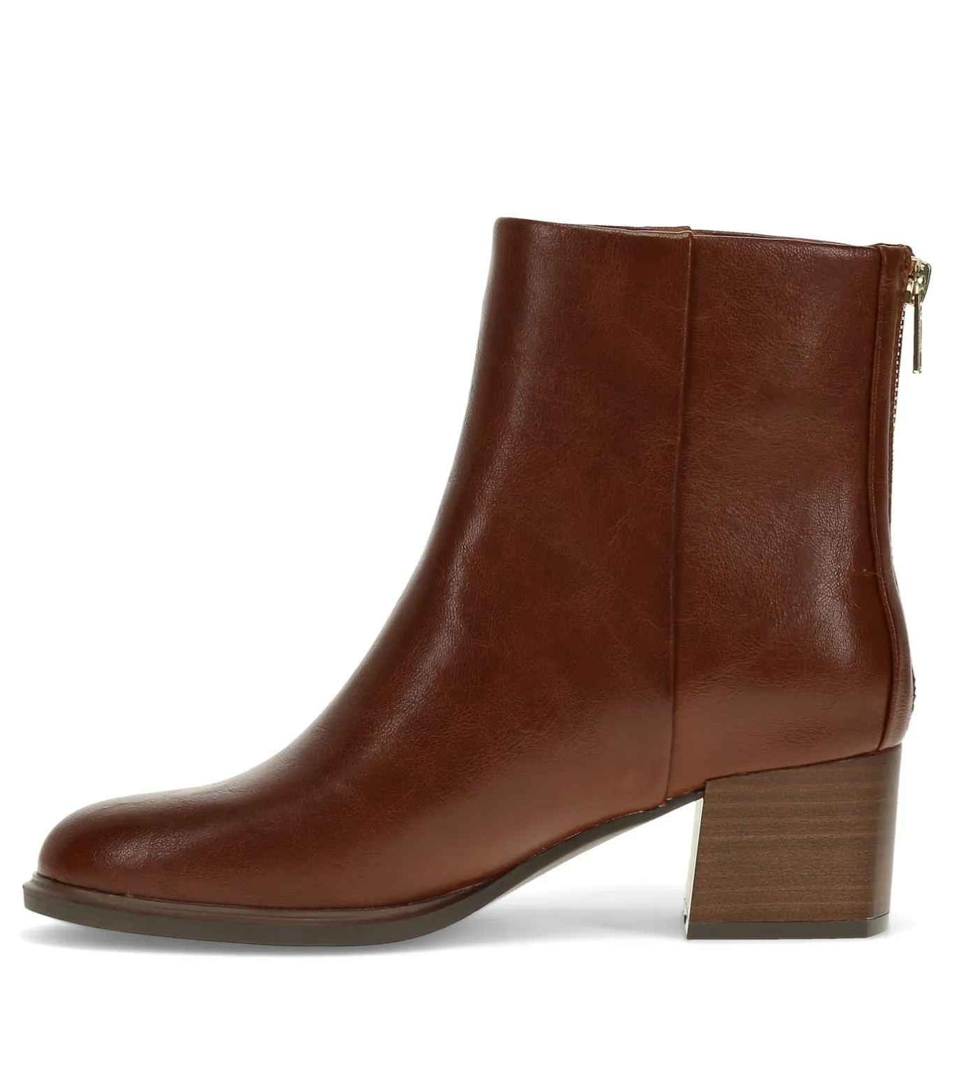 Fashion Bessie Block Heel Bootie Booties