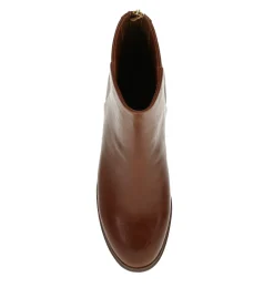 Fashion Bessie Block Heel Bootie Booties