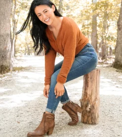 Online Charee Block Heel Bootie Booties
