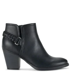 Discount Charlotte Block Heel Bootie Booties