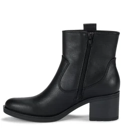 Fashion Covina Block Heel Bootie Booties