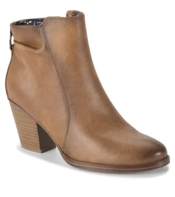 Outlet Crystal Block Heel Bootie Booties