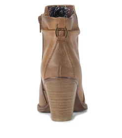 Outlet Crystal Block Heel Bootie Booties