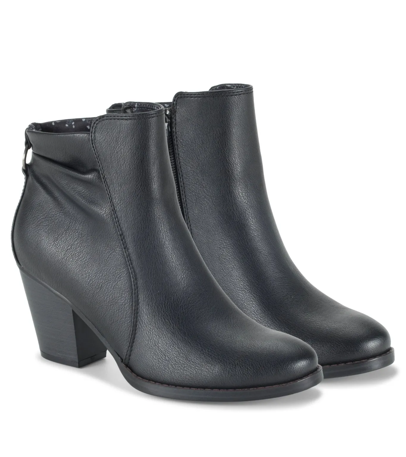 Sale Crystal Block Heel Bootie Booties