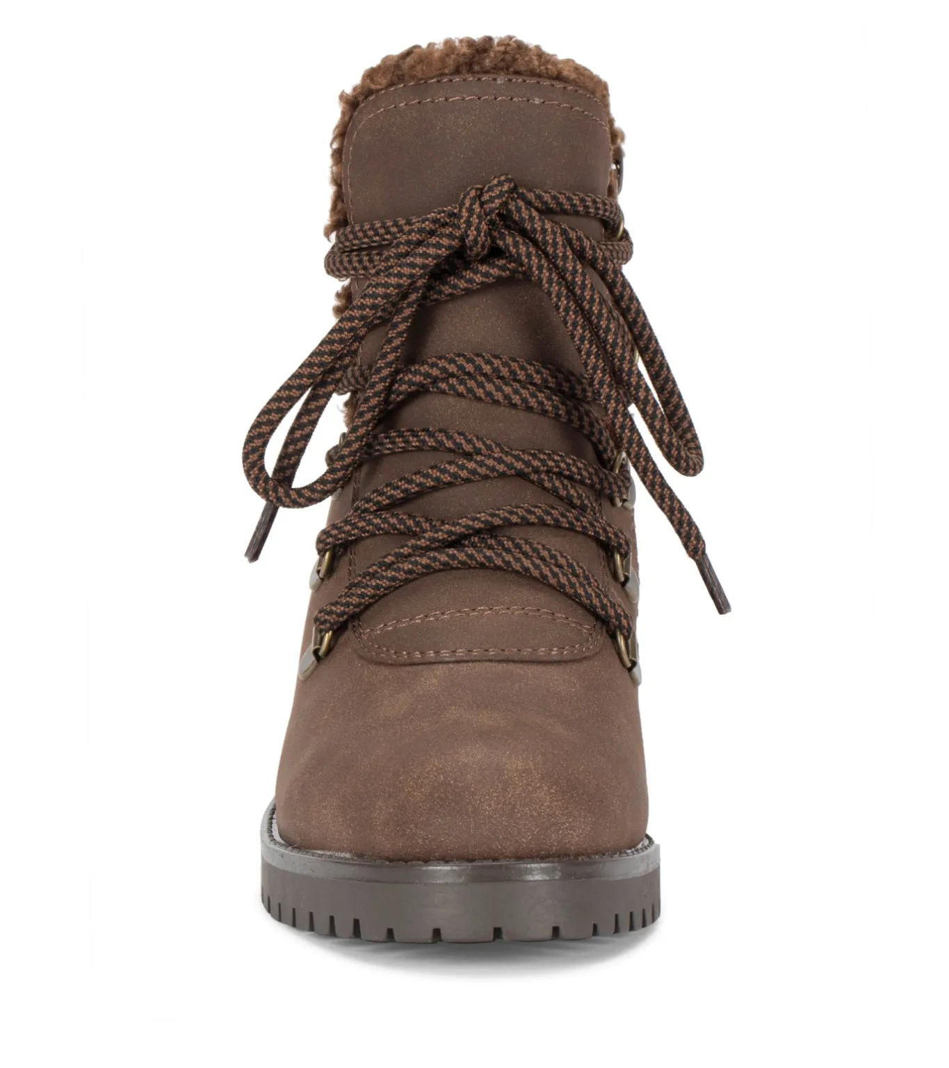 Fashion Dennison Lace Up Boot Booties