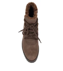 Fashion Dennison Lace Up Boot Booties