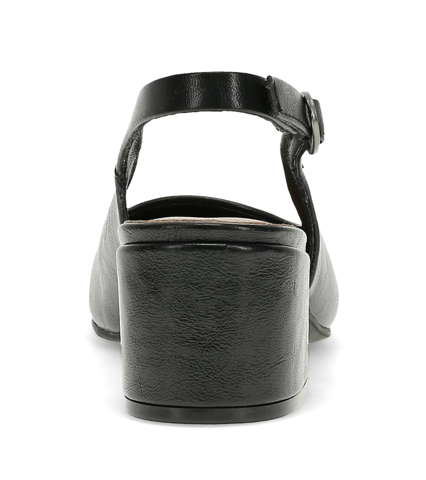 Fashion Ester Block Heel Slingback Pump Dress Shoes