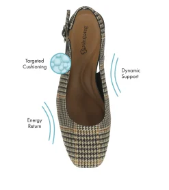 Sale Ester Block Heel Slingback Pump Dress Shoes