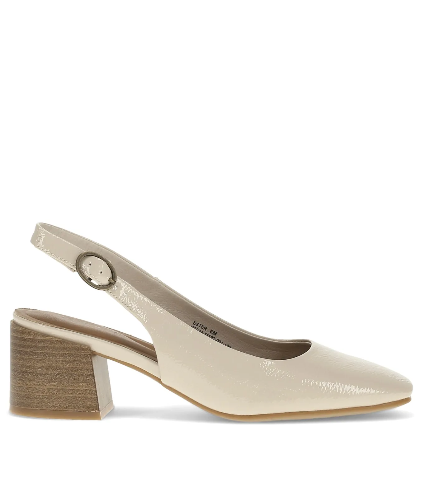 Sale Ester Block Heel Slingback Pump Dress Shoes