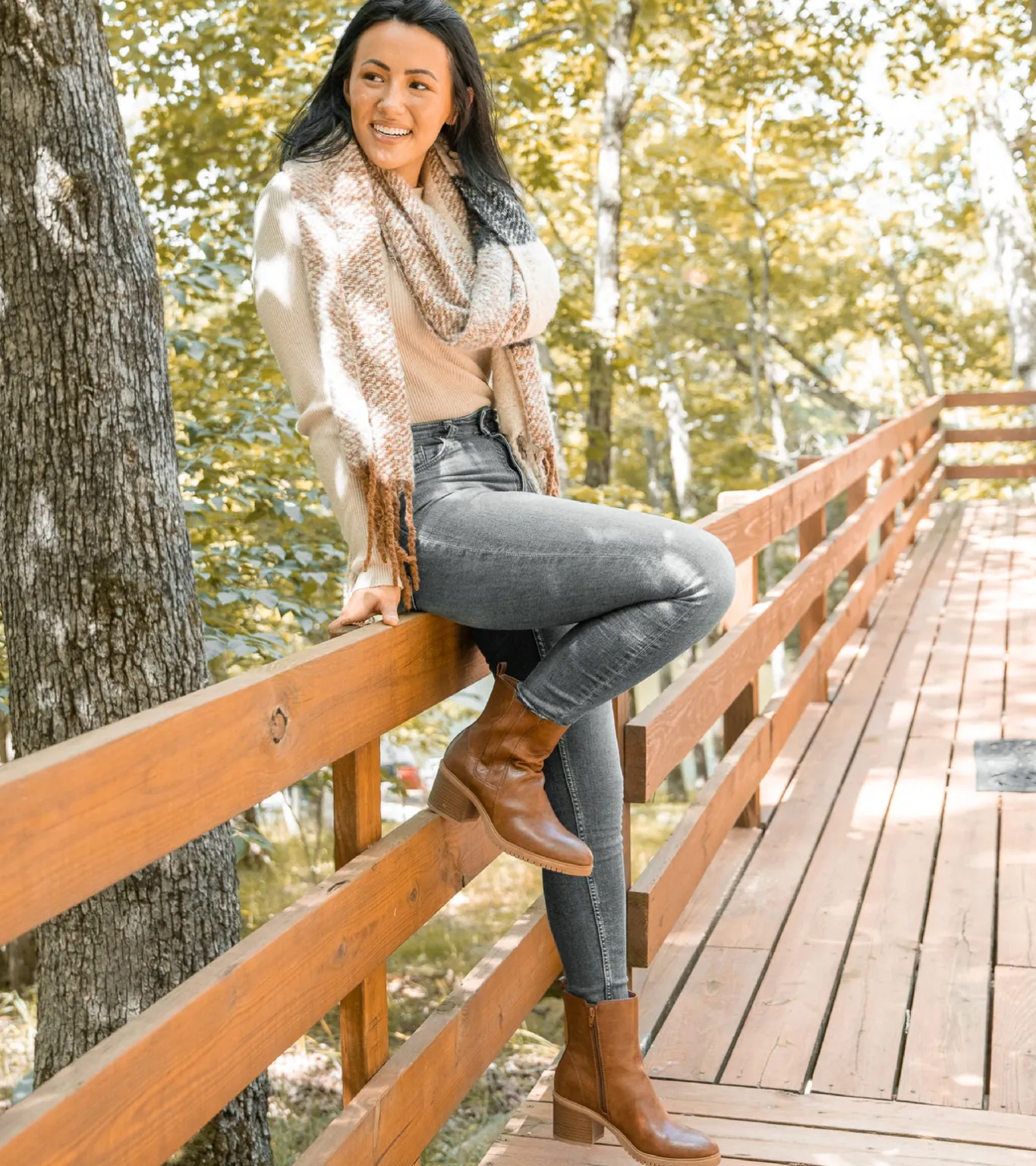 New Feeney Block Heel Boot Booties