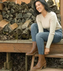 Discount Feeney Block Heel Boot Booties