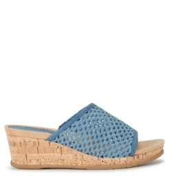 Best Flossey Wedge Slide Sandal Wedge Sandals|Slides & Slip On Sandals