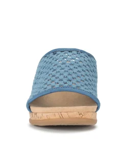 Best Flossey Wedge Slide Sandal Wedge Sandals|Slides & Slip On Sandals