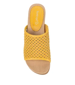Sale Flossey Wedge Slide Sandal Wedge Sandals|Slides & Slip On Sandals
