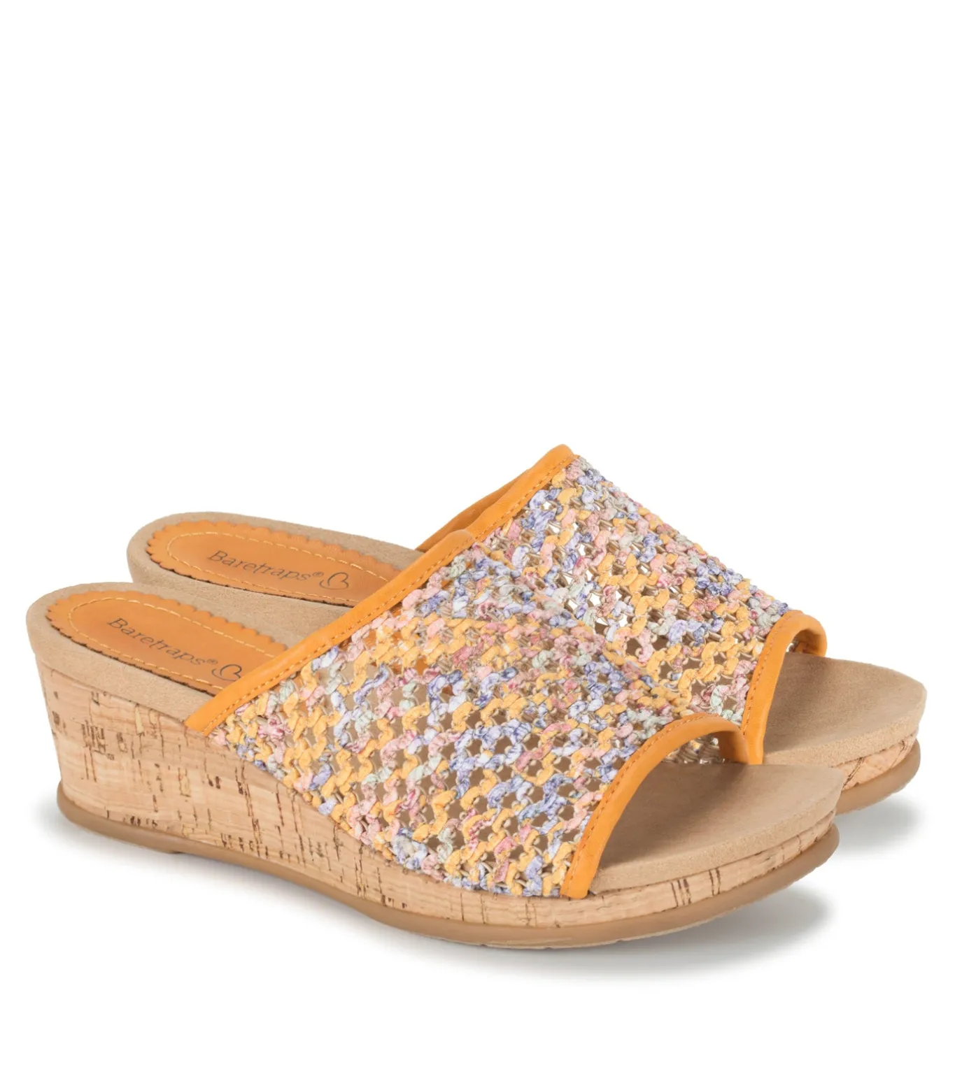 Fashion Flossey Wedge Slide Sandal Wedge Sandals|Slides & Slip On Sandals