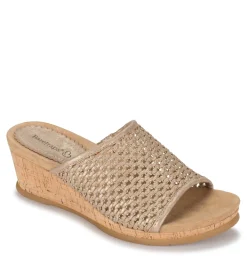 Hot Flossey Wedge Slide Sandal Wedge Sandals|Slides & Slip On Sandals