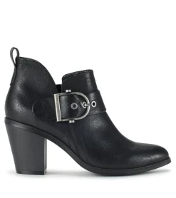 Best Karina Block Heel Ankle Bootie Booties