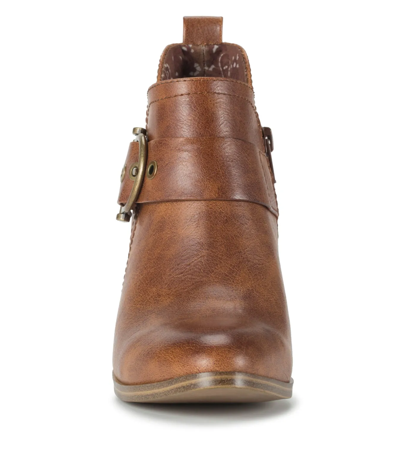 Fashion Karina Block Heel Ankle Bootie Booties