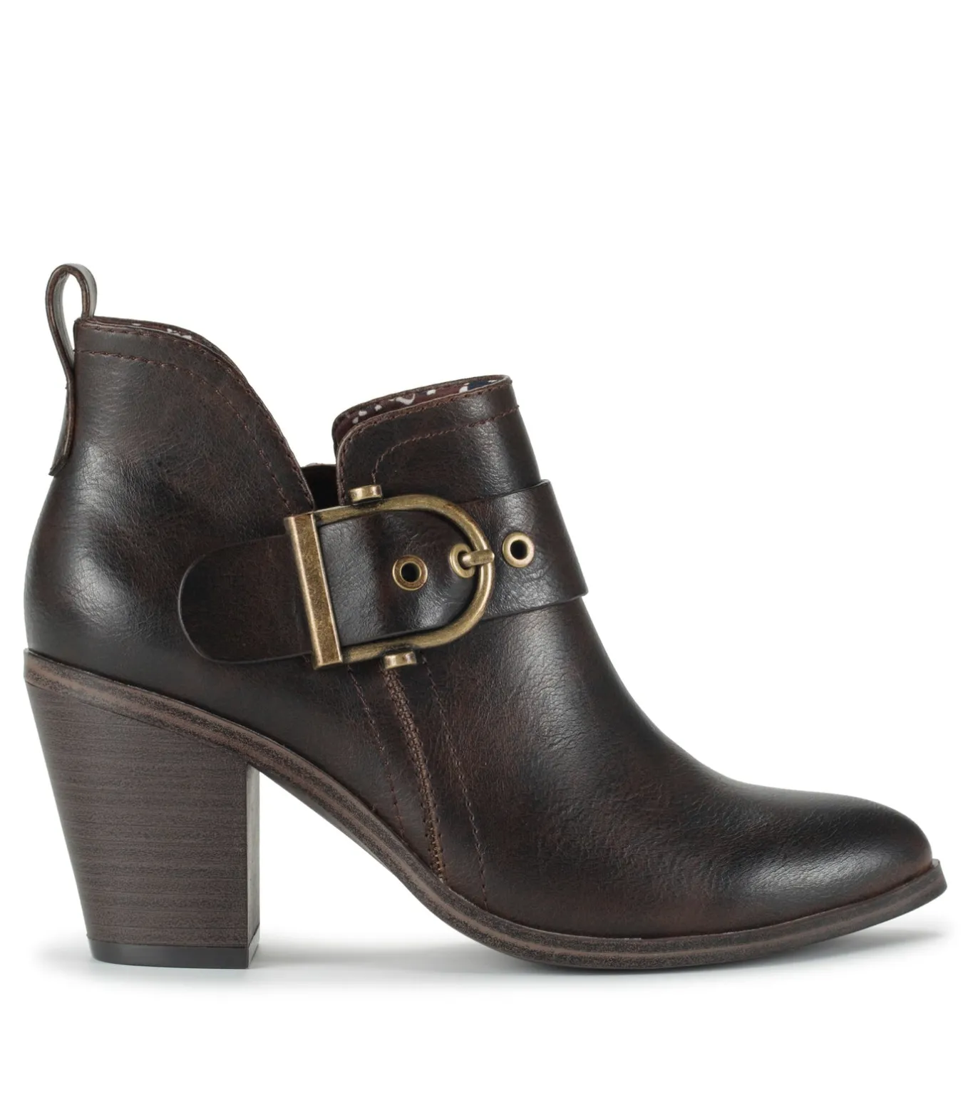Best Karina Block Heel Ankle Bootie Booties