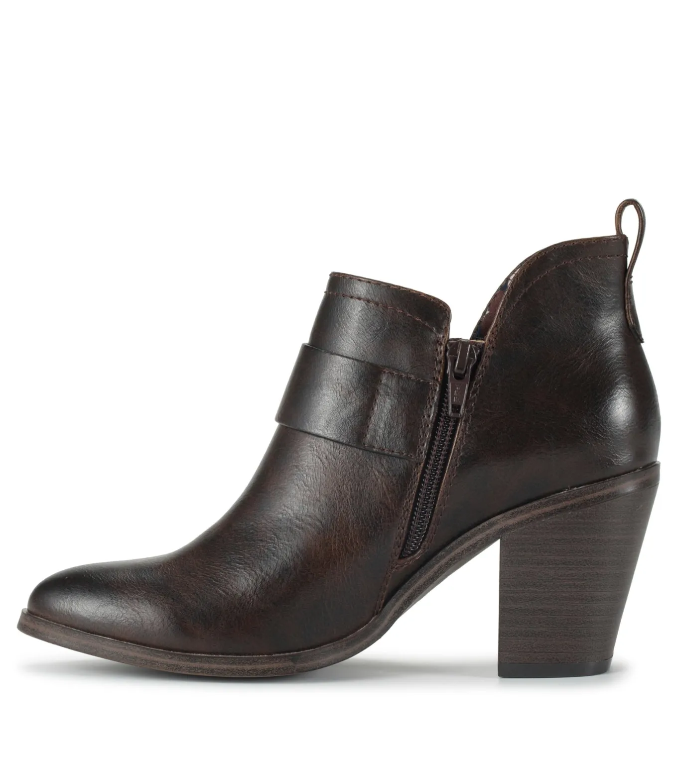 Best Karina Block Heel Ankle Bootie Booties