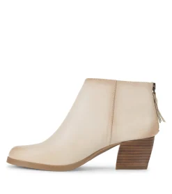 Discount Lauryn Block Heel Ankle Bootie Booties