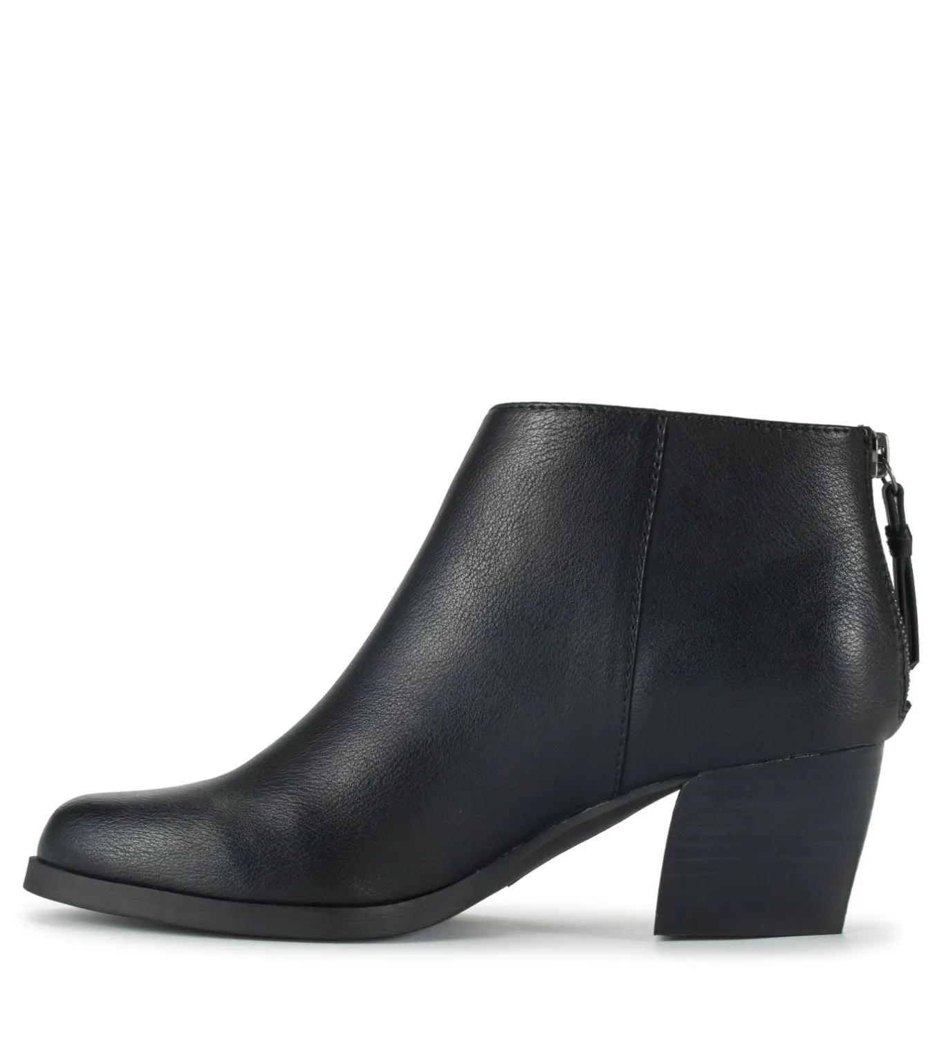 Hot Lauryn Block Heel Ankle Bootie Booties