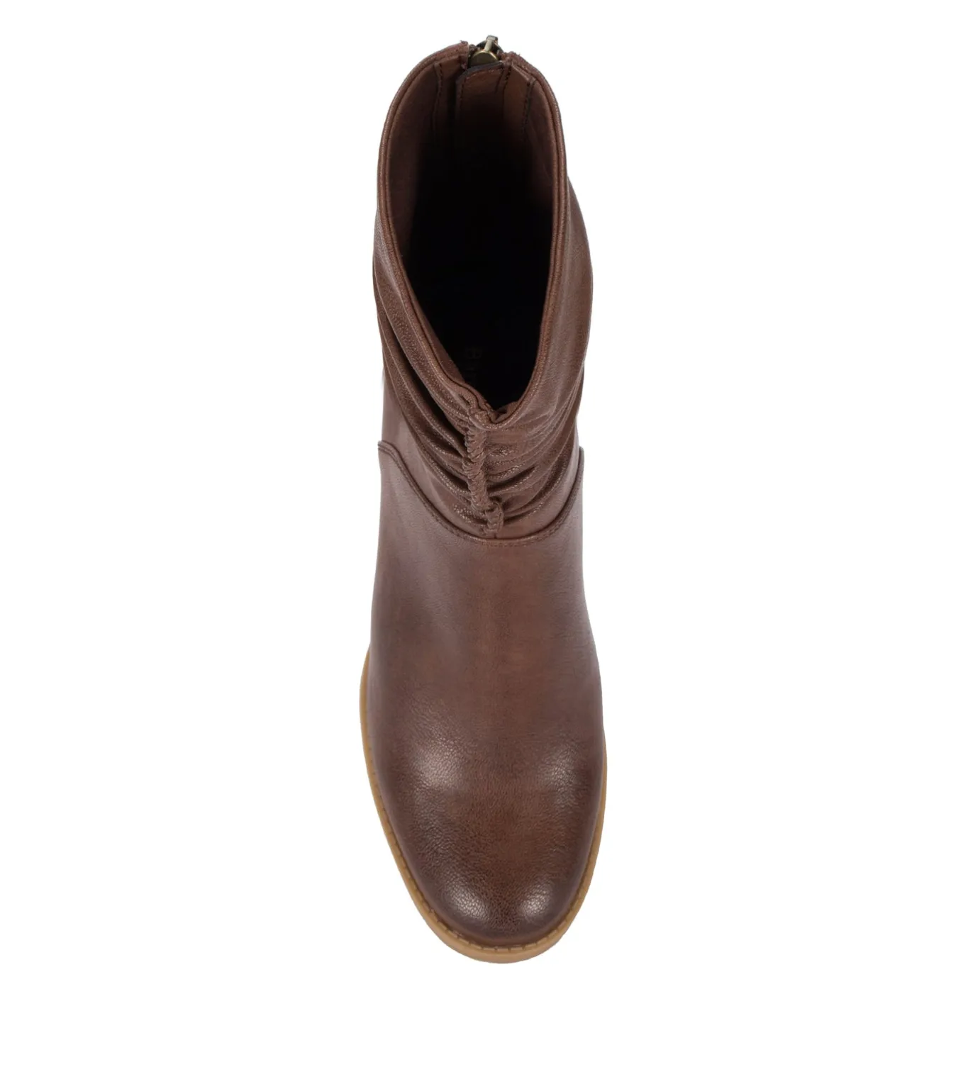 Outlet Leslie Block Heel Slouch Boot Booties