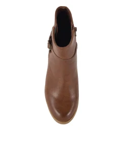 New Linda Block Heel Bootie Booties