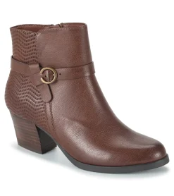 Fashion Linda Block Heel Bootie Booties