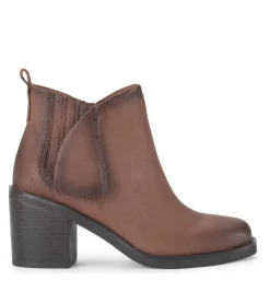 Clearance Maria Block Heel Bootie Booties