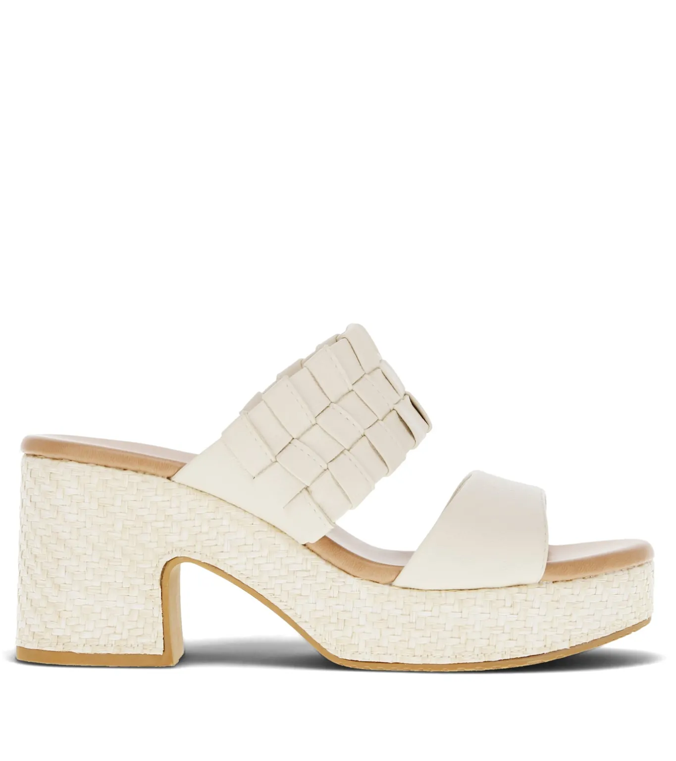 Clearance Mavis Block Heel Slide Sandal Slides & Slip On Sandals