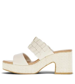 Clearance Mavis Block Heel Slide Sandal Slides & Slip On Sandals
