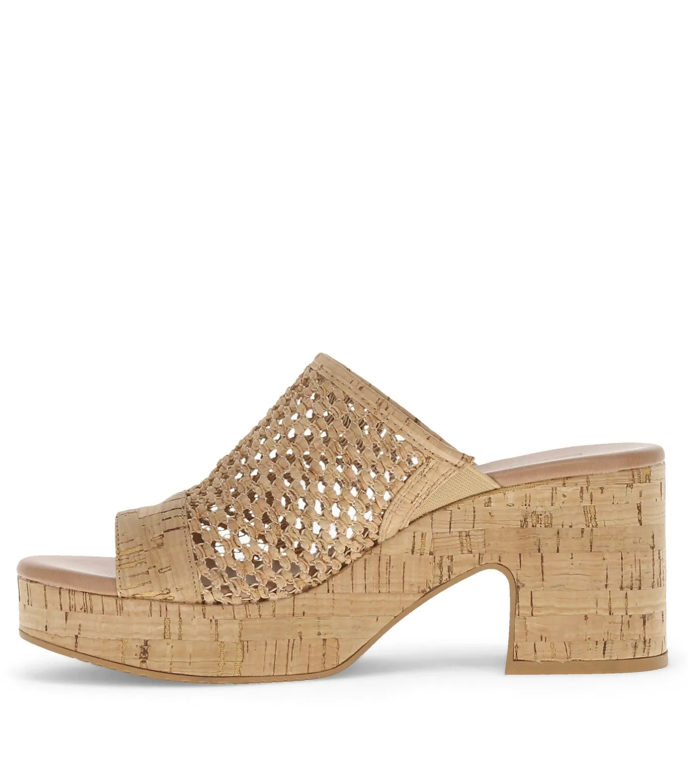 Discount Michaela Block Heel Sandal Slides & Slip On Sandals