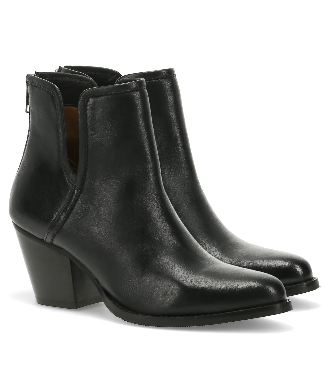 Online Nanny Block Heel Bootie Booties