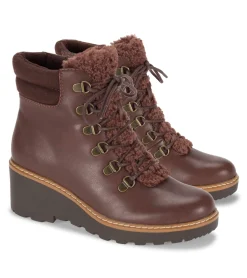 Online Nasha Lace Up Wedge Bootie Booties