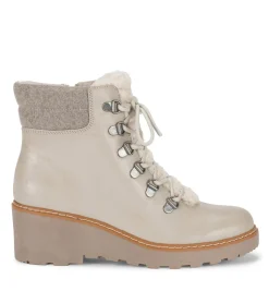 Sale Nasha Lace Up Wedge Bootie Booties
