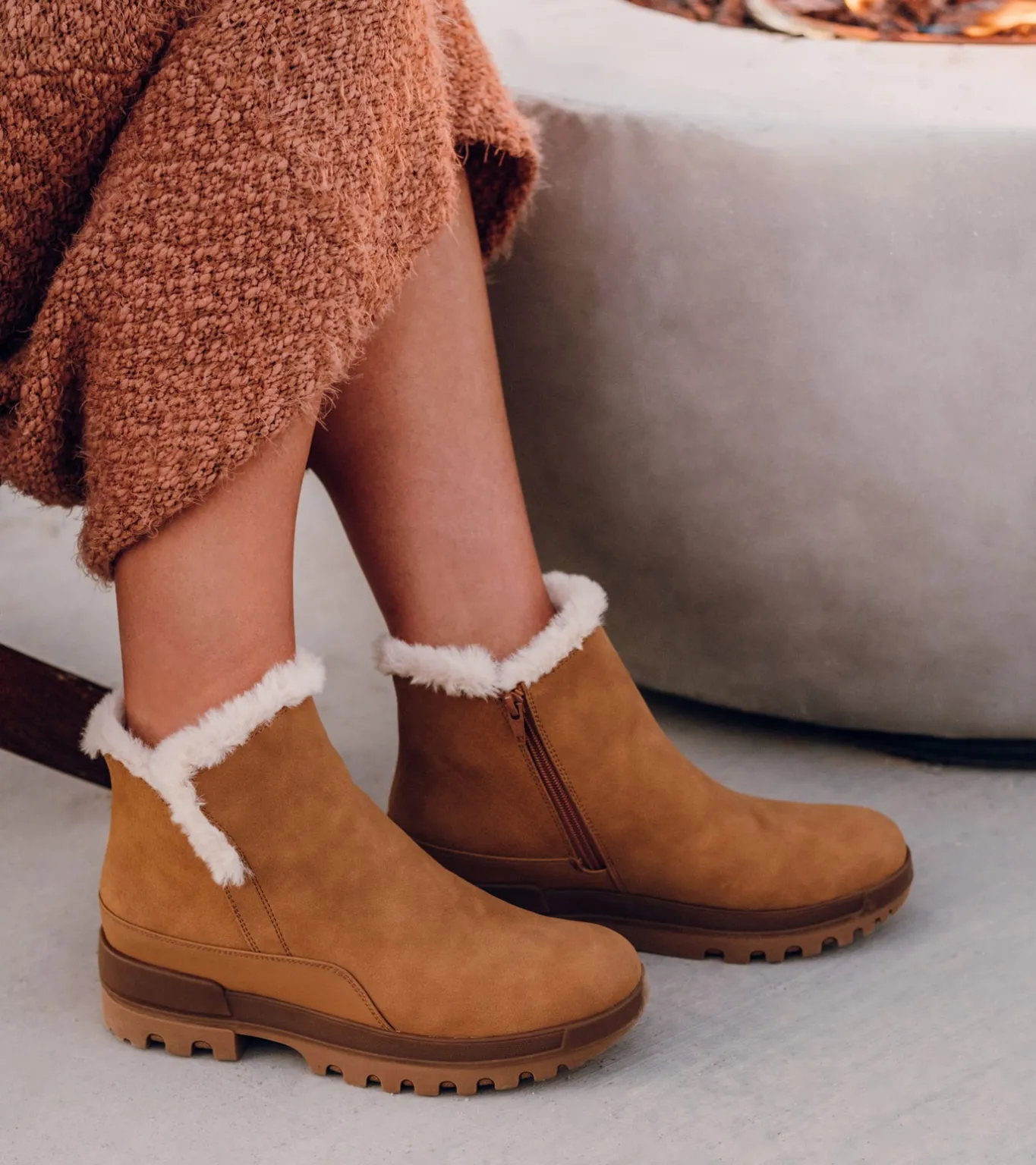 Fashion Noemi Cold Weather Bootie Booties|Cold Weather Boots