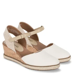 New Ocean Closed Toe Wedge Sandal Wedge Sandals