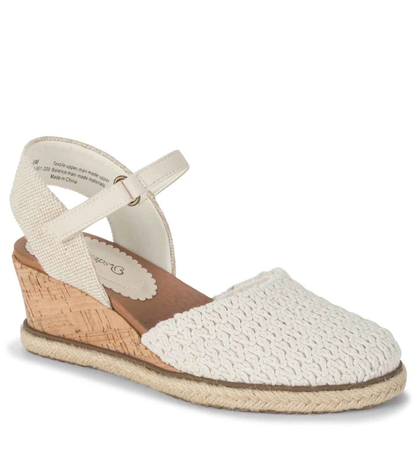 Outlet Ocean Closed Toe Wedge Sandal Wedge Sandals
