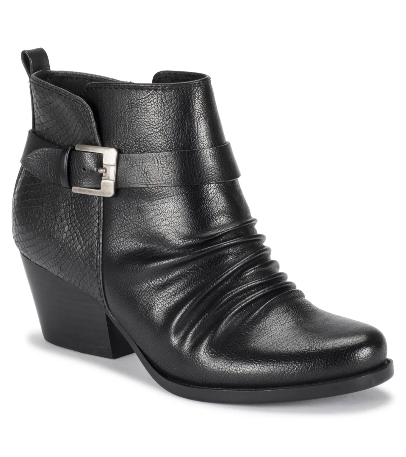 Discount Rebel Block Heel Bootie Booties