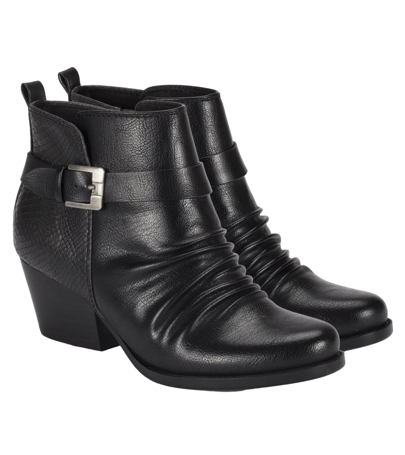 Discount Rebel Block Heel Bootie Booties