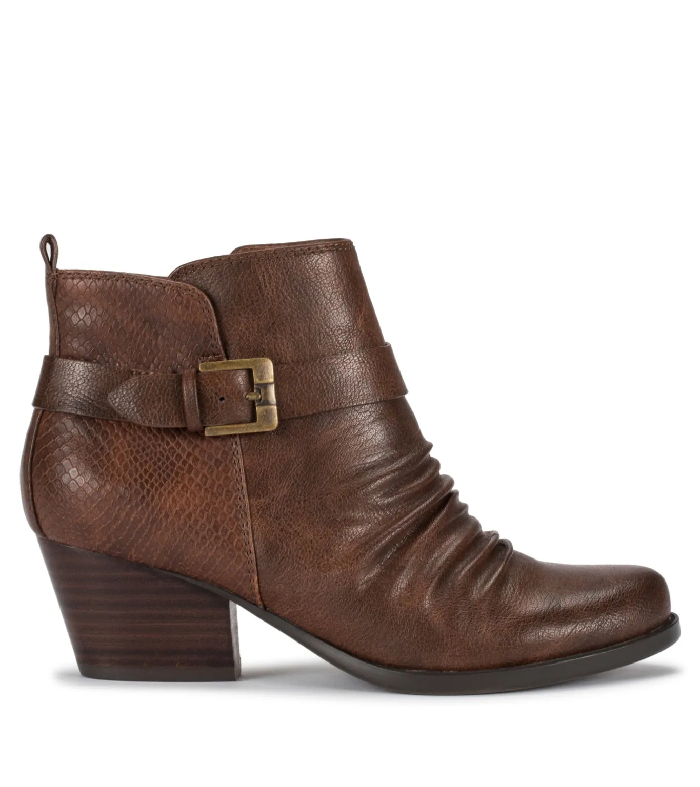 Discount Rebel Block Heel Bootie Booties
