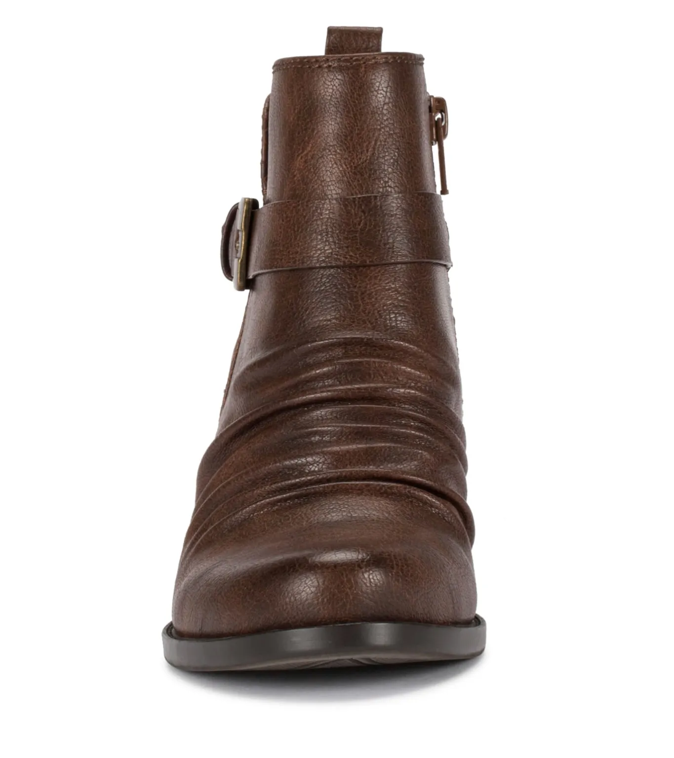 Discount Rebel Block Heel Bootie Booties
