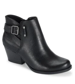 Clearance Reggie Block Heel Bootie Booties