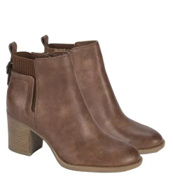 Clearance Rhoslyn Block Heel Bootie Booties