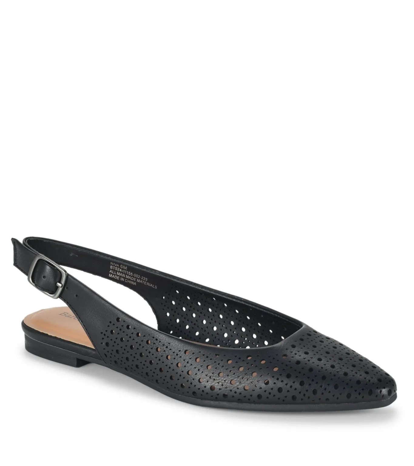 Fashion Riva Slingback Flat Flats & Loafers