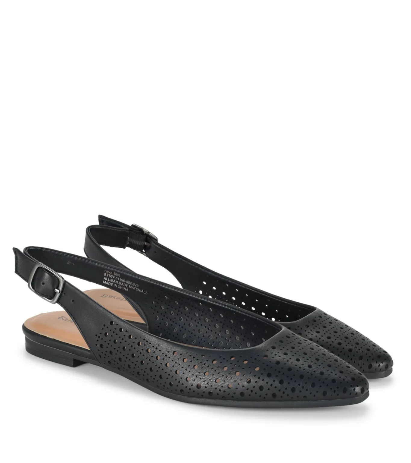 Fashion Riva Slingback Flat Flats & Loafers