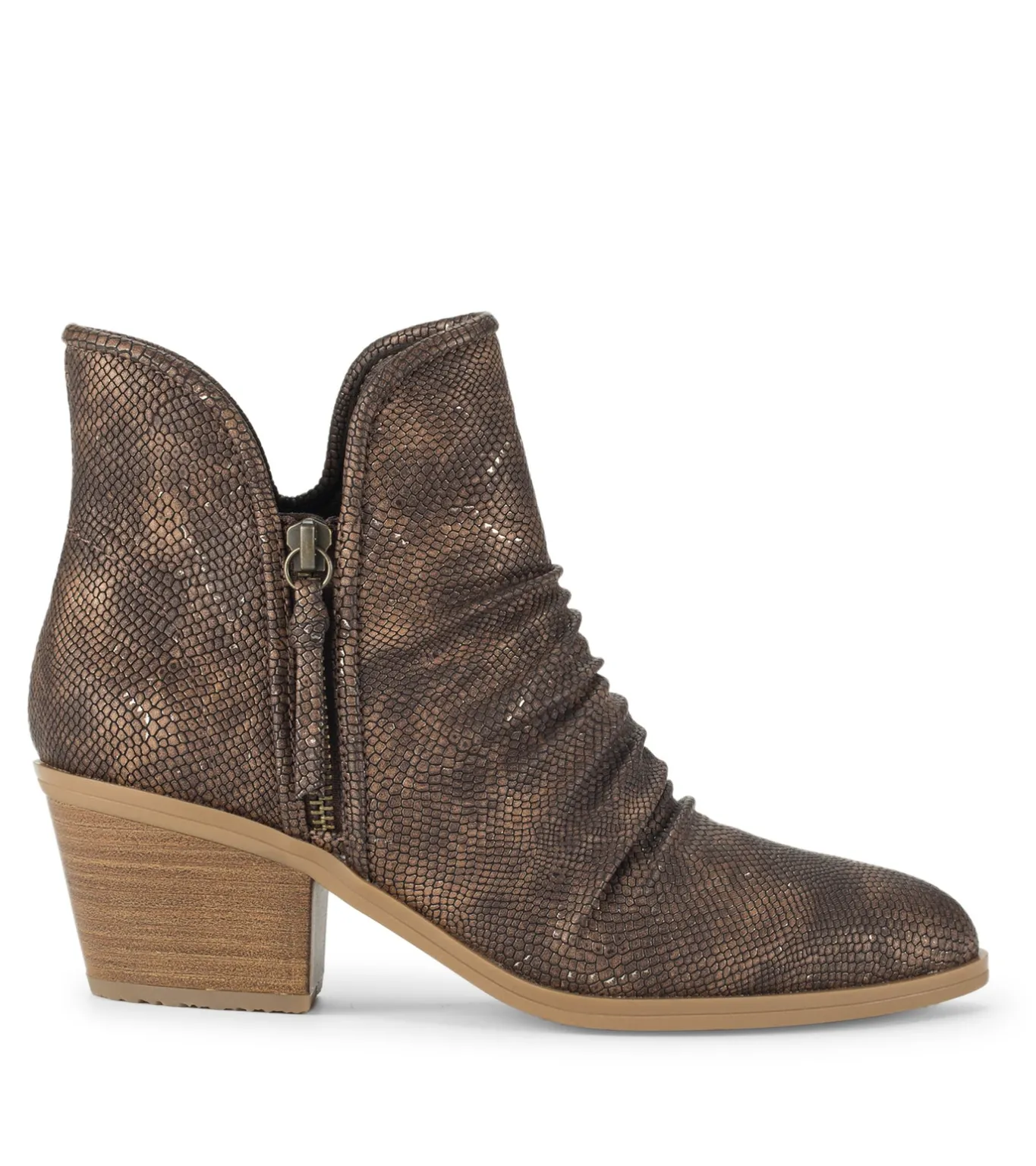 Sale Serenity Block Heel Bootie Booties