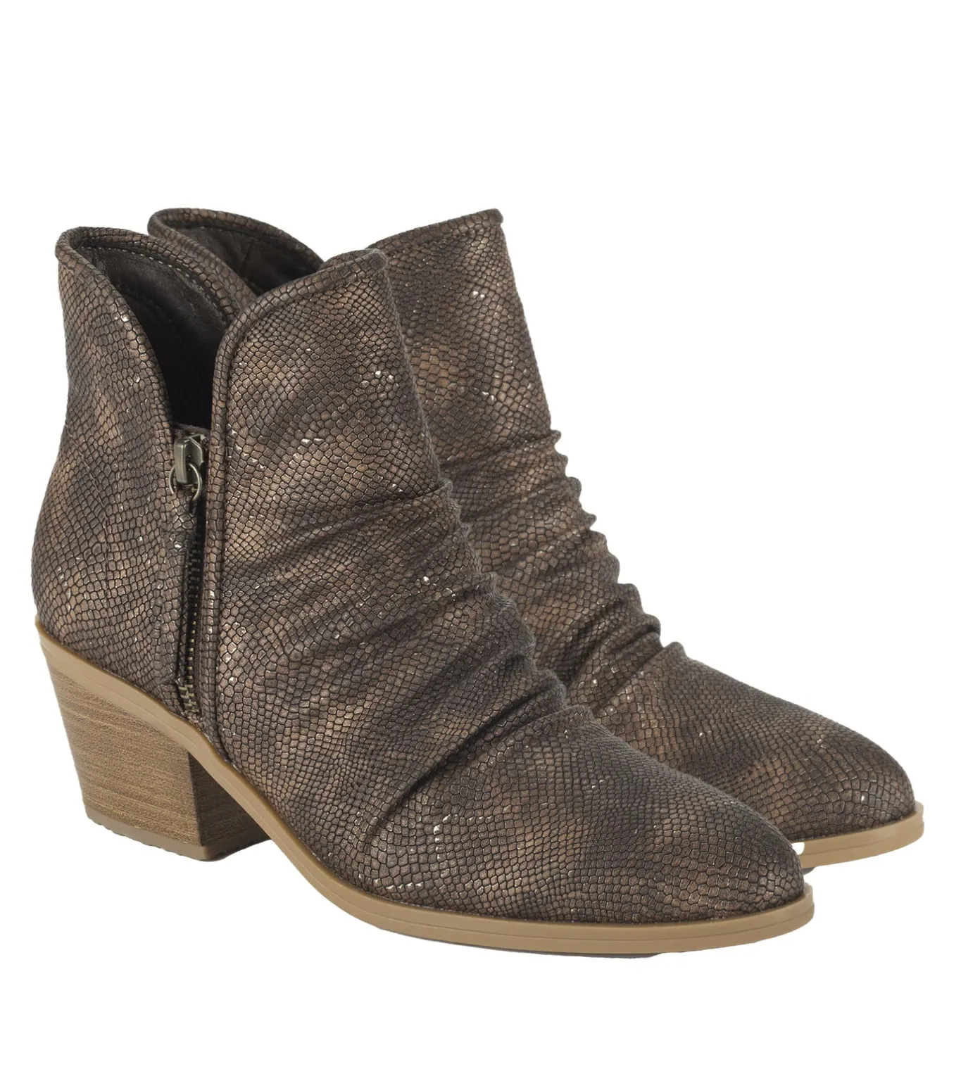 Sale Serenity Block Heel Bootie Booties